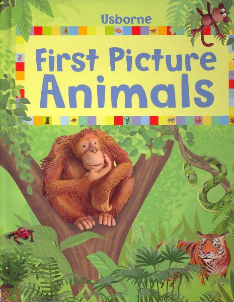 First Picture Animals (First Picture Board Books) cover