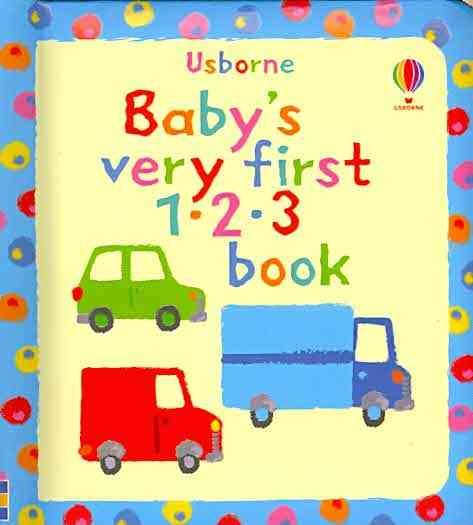 Baby's Very First 1-2-3 Book (Baby's Very First Board Books) cover