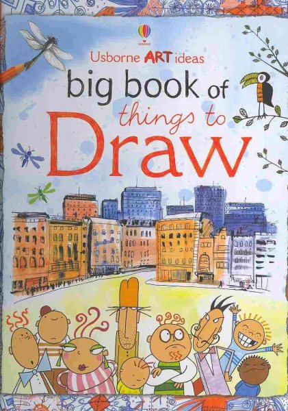 Usborne Art Ideas Big Book of Things to Draw cover