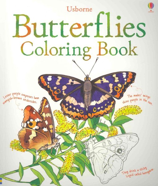 Butterflies Coloring Book cover