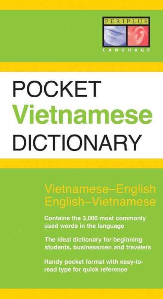 Pocket Vietnamese Dictionary: Vietnamese-English English-Vietnamese (Periplus Pocket Dictionaries) cover