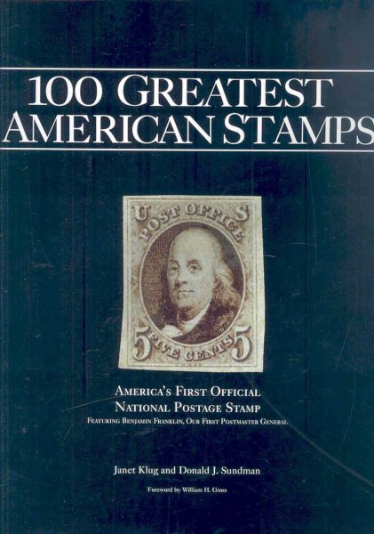 100 Greatest American Stamps cover