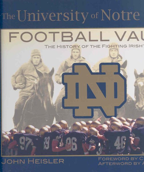University of Notre Dame Football Vault (College Vault) cover