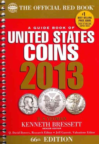 The Official Red Book: A Guide Book of U.S. Coins 2013 cover