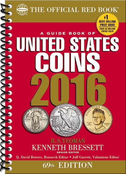 A Guide Book of United States Coins 2016 cover