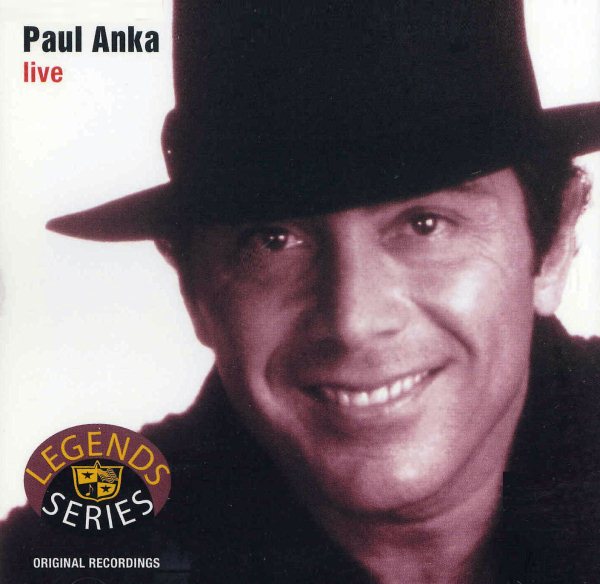 Paul Anka: Live cover