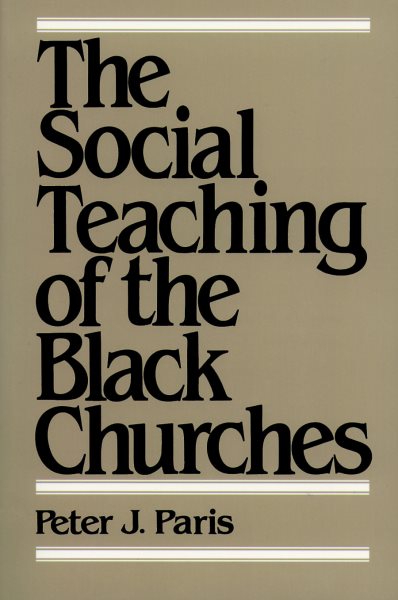 The Social Teaching of the Black Churches cover