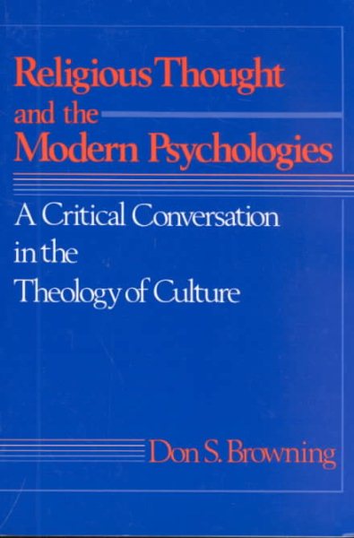 Religious Thought and the Modern Psychologies cover