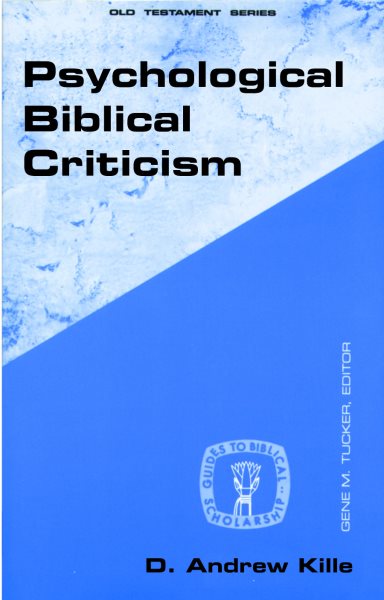 Psychological Biblical Criticism (Guides to Biblical Scholarship Old Testament) cover