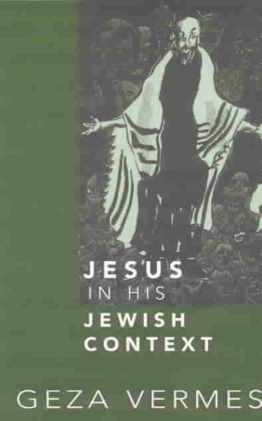 Jesus in His Jewish Context cover