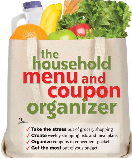 Household Menu and Coupon Organizer, The cover