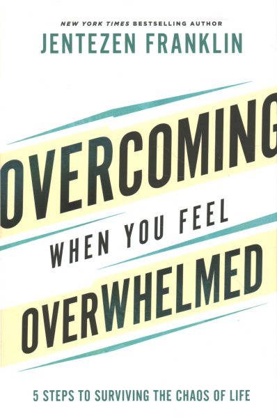 Overcoming When You Feel Overwhelmed: 5 Steps to Surviving the Chaos of Life (A Practical Guide to Getting Unstuck & Conquering Fear, Anxiety, & Stress) cover