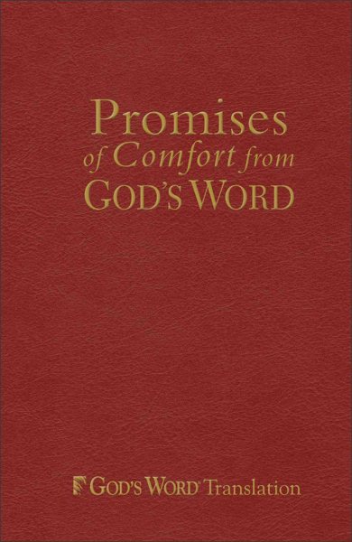 Promises of Comfort from GOD'S WORD, Maroon Imitation Leather (Vocal Library) cover