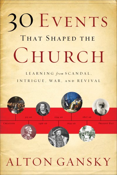 30 Events That Shaped the Church: Learning from Scandal, Intrigue, War, and Revival cover
