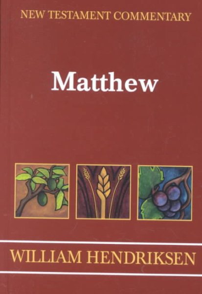 Gospel of Matthew (New Testament Commentary) cover
