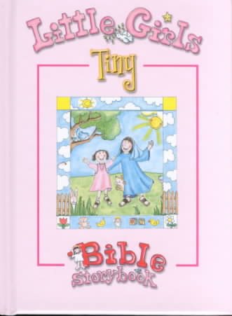 Little Girls Tiny Bible Storybook cover