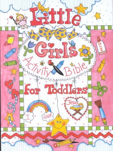 Little Girls Activity Bible for Toddlers cover