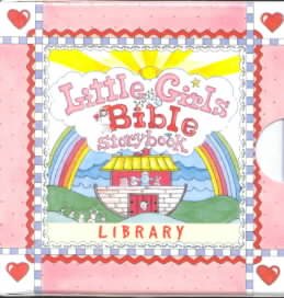 Little Girls Bible Storybook Library cover
