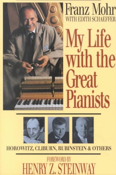 My Life with the Great Pianists cover