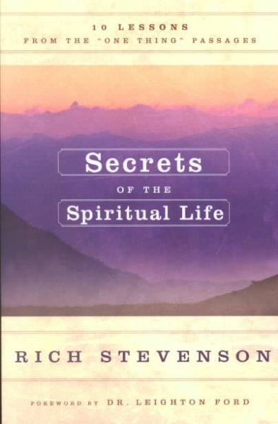 Secrets of the Spiritual Life cover