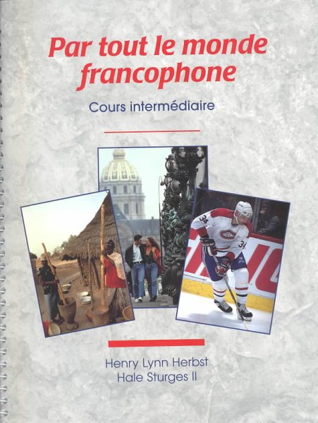 PAR TOUT LE MONDE FRANCOPHONE SPIRAL-BOUND BOOK cover