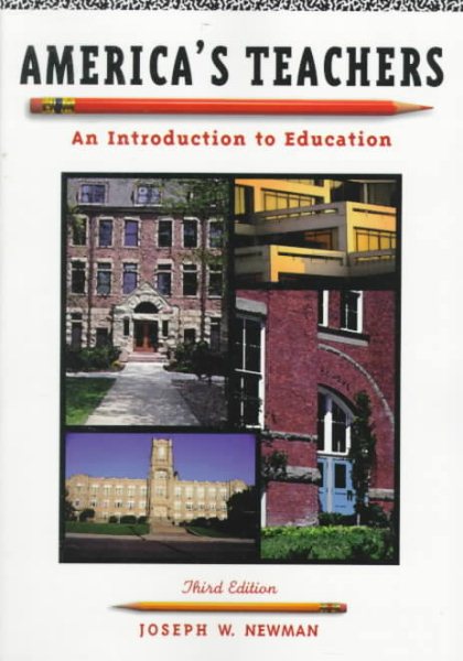 America's Teachers: An Introduction to Education cover