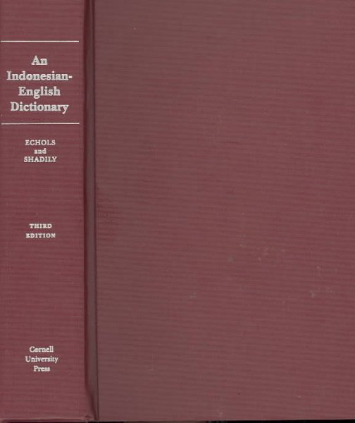An Indonesian-English Dictionary cover