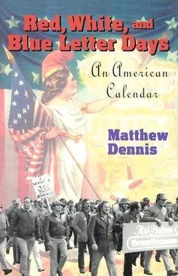 Red, White, and Blue Letter Days: An American Calendar cover
