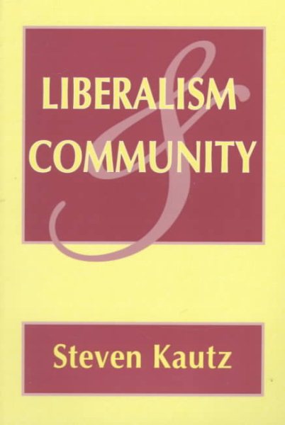 Liberalism and Community cover