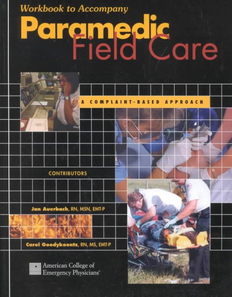 Paramedic Field Care Workbook cover