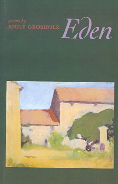 Eden (Johns Hopkins: Poetry and Fiction) cover