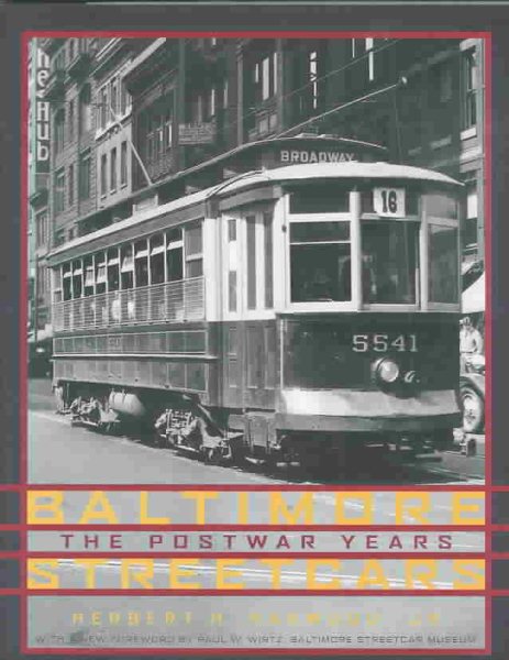 Baltimore Streetcars: The Postwar Years cover