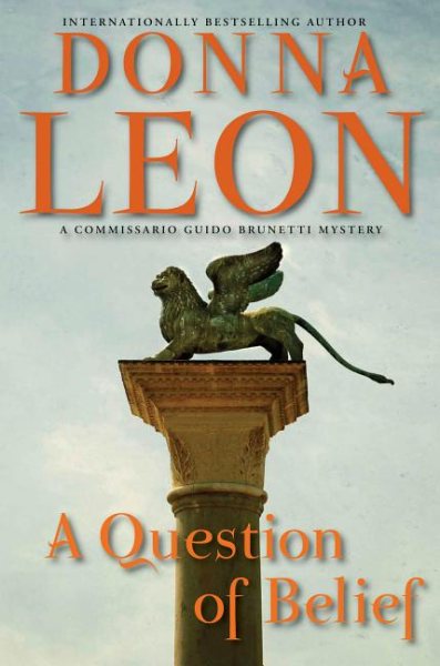 A Question of Belief (The Commissario Guido Brunetti Mysteries, 19) cover
