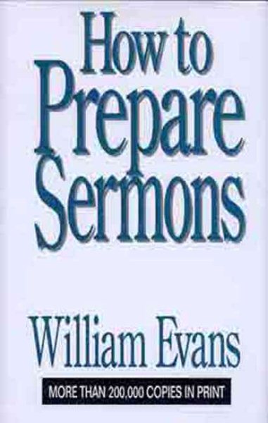 How To Prepare Sermons cover