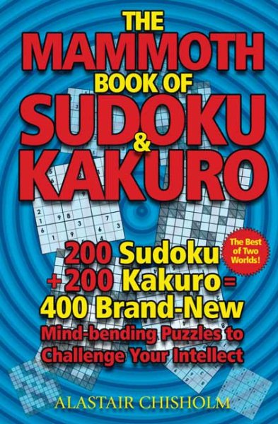 The Mammoth Book of Sudoku & Kakuro cover