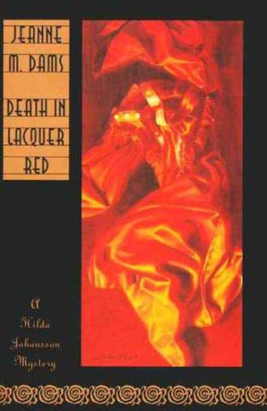Death in Lacquer Red (A Hilda Johansson Mystery, No. 1) cover