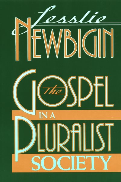 The Gospel in a Pluralist Society cover