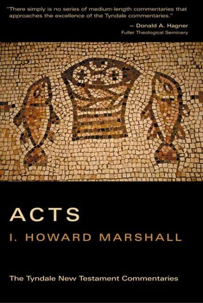 Acts (The Tyndale New Testament Commentaries) cover