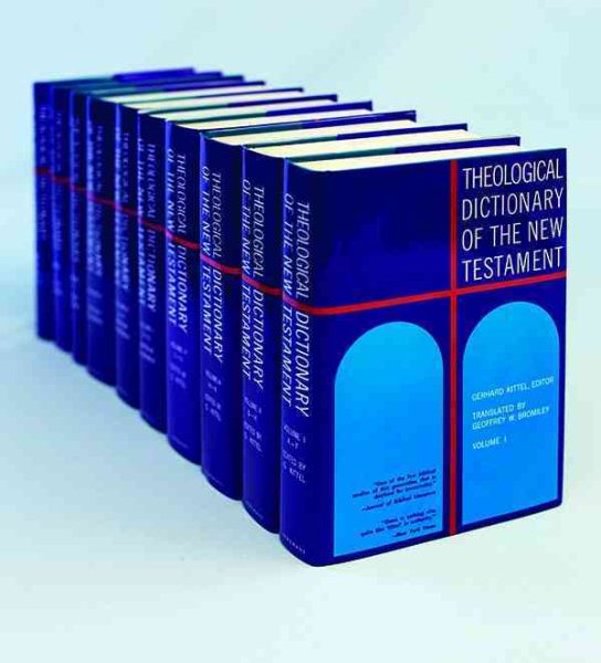 Theological Dictionary of the New Testament (10 Volume Set) cover
