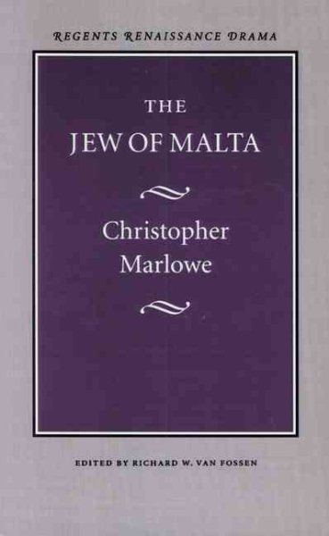 The Jew of Malta (Regents Renaissance Drama) cover