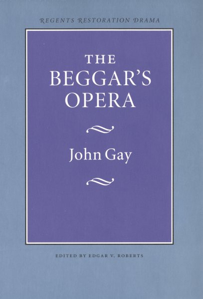 The Beggar's Opera (Regents Restoration Drama Series) cover