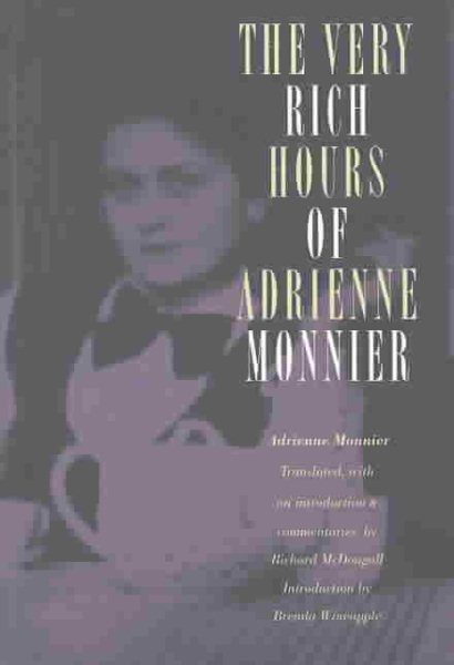 The Very Rich Hours of Adrienne Monnier cover