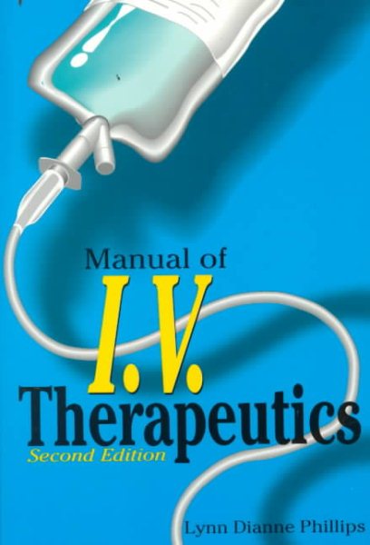 Manual of IV Therapeutics cover