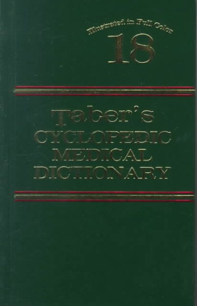 Taber's Cyclopedic Medical Dictionary cover