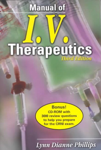 Manual of I.V. Therapeutics cover