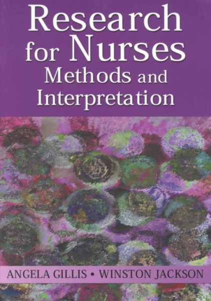Research for Nurses: Methods and Interpretation cover