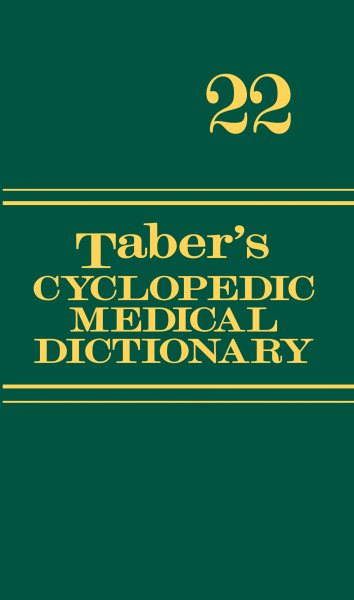 Taber's Cyclopedic Medical Dictionary (Thumb-indexed Version) cover