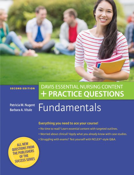 Fundamentals: Davis Essential Nursing Content + Practice Questions cover