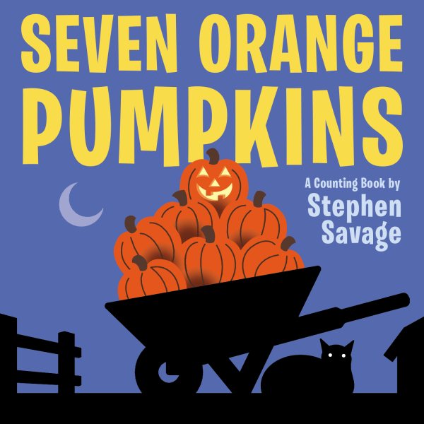 Seven Orange Pumpkins board book cover