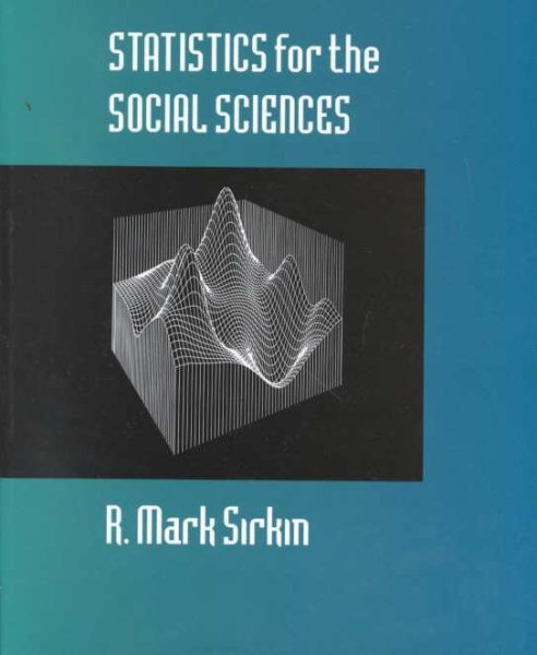 Statistics for the Social Sciences cover